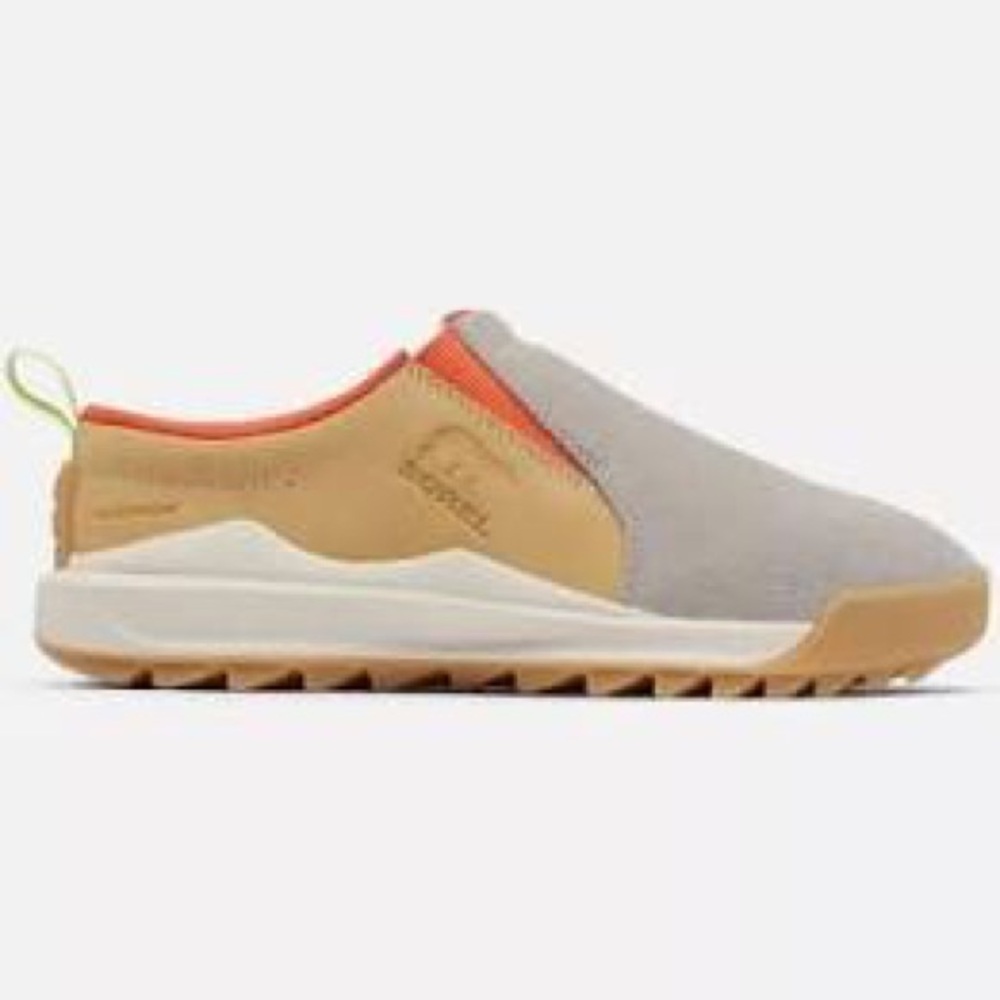 Sorel Sneaker Mule Slip-on Tan Gray Orange